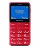 Panasonic Telefon dla seniora KX-TU155 czerwony